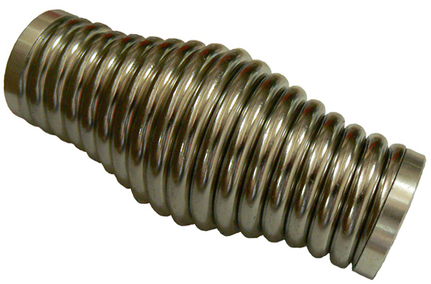 Heavy-duty barrel spring with internal earthing strap, 304 stainless steel, M14 thread top and bottom.