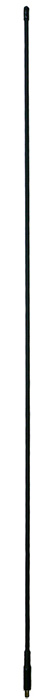UHF CB fibreglass whip, black, 477MHz, M6 european male thread, 6.6dBi – 637mm