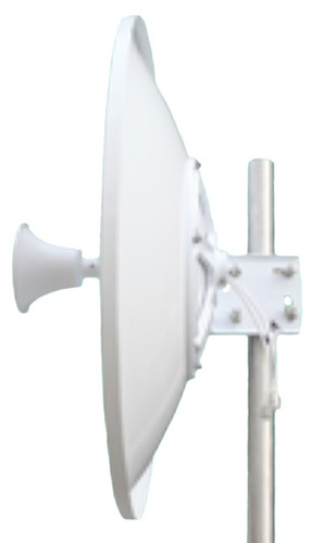 UHF/5G mini-gridpack antenna, 3.3-3.8GHz, 2 x 25dBi, 100W, 2 x N-type female – 600mm