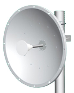 UHF/5G mini-gridpack antenna, 3.3-3.8GHz, 2 x 28dBi, 100W, 2 x N-type female – 900mm