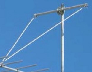 2-way white fibreglass tension insulated strut kit suits Y400-DP and Y800-DP series Yagi – incl. mounting